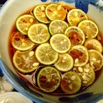 神田まつや 本店 - すだちかけ冷1540円