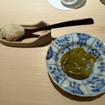 くるますし - 肝ソースとリゾット