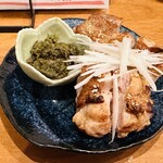 食堂バル スミカ - 若鶏の炙り焼き〜葺味噌添え