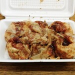 ディオ - たこ焼き (税抜)93円 ※角度を変えて  (2024.08.14)