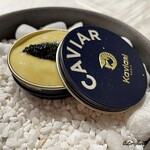 プチレストラン ブーケ・ド・フランス - Kaviari社のキャビアのケースを器に