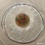 プチレストラン ブーケ・ド・フランス - 真子鰈と夏野菜のカルパッチョ