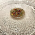 プチレストラン ブーケ・ド・フランス - 真子鰈と夏野菜のカルパッチョ