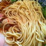 麺や而今 - 芳醇醤油鶏そば・麺