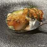 プチレストラン ブーケ・ド・フランス - パリッシャリシャリの喜知次の鱗焼