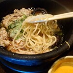 江戸YA - 店員さんの事前説明通り
先ずは汁に浸けてから