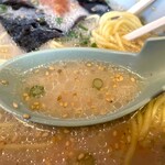ラーメン山岡家 - 朝ラーメン並　汁　2024年8月15