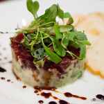 Terrace Dining TANGO - マグロとアボカドのタルタル 熟成バルサミコソース【2013年10月】
