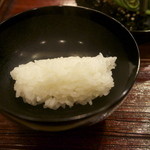 恵比寿　くろいわ - 御飯