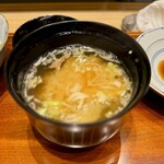 銀座 久兵衛 - 汁物