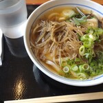 大介うどん - 肉ごぼうと山菜をトッピング