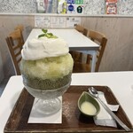 コオリヤ ユキボウシ - ①スペシャル生メロンヨーグルト 