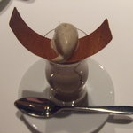 ハジメ - chataigne（栗のスープ、トリュフアイス）