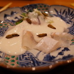 銀座おかもと - 春満載！ 2014.4.x　鯛の白子が…