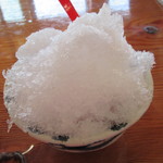 池本茶屋 - かき氷（イチゴ）￥３００＠’１３．９．中旬