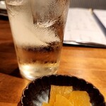 立ち飲み ひとよ - ハイボール&数の子西京漬