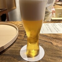 温石 - 汗をかいた後の生ビールが最高♪
