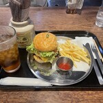 883Cafe - 883バーガーセット900円