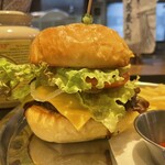883Cafe - 883バーガーセット900円