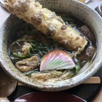 258908875 - きざみうどん＋ちく天トッピング