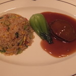 ヘイフンテラス - アワビの煮込みとチャーハン