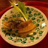 美濃吉本店 竹茂楼 - 穴子の唐揚げだったかと．．．