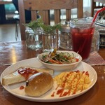 カフェ 花亭 - 料理写真:モーニングA　ドリンク代＋100円