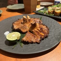 蕎麦 蘇枋 - 大椎茸の炭火焼き