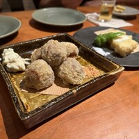 蕎麦 蘇枋 - 里芋の竜田揚げ