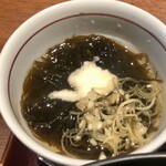 浅草むぎとろ - もずく酢