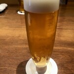 浅草むぎとろ 本店 - 生ビール