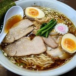 らーめん青龍 - 特製手打中華（大）