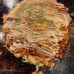 お好み焼 オモニ - オモニ焼き+そばモダン　1400円
