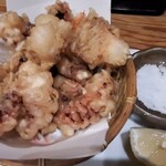 地鶏の伝兵衛 - ■愛媛産真たこの天ぷら