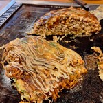 お好み焼 オモニ - ワイドABC焼+そばモダン