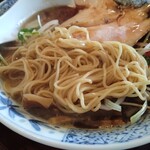 らー麺藤原家 - 麺アップ