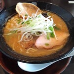 らー麺藤原家 - 逆エビがたMen合わせ清湯