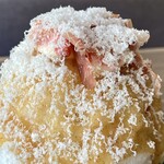 こおり屋 bambu - いちじくゴルゴンゾーラ・生ハムトッピング(＋100円)・パルミジャーノトッピング(＋100円)