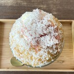 こおり屋 bambu - いちじくゴルゴンゾーラ・生ハムトッピング(＋100円)・パルミジャーノトッピング(＋100円)