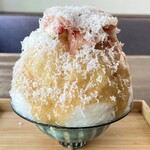 こおり屋 bambu - いちじくゴルゴンゾーラ・生ハムトッピング(＋100円)・パルミジャーノトッピング(＋100円)