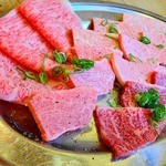 特選牛肉盛り合せ　2人前