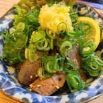 多来多来 - レバーの湯引き