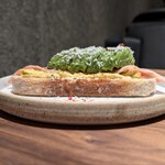 anonymous art cafe & bar - アボガドロのタルティーヌ　1,650円