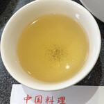 中国料理 四川 - 食後のサービスのジャスミン茶
