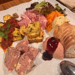 258939644 - 前菜盛り合わせ四種