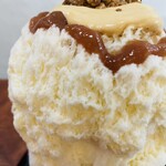 こひる庵 - カラメルチーズクリームが甘いからわりともったりめ