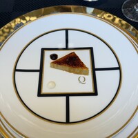 クイントカント - フォアグラのカタラーナ。程よいカラメルの苦味が良い