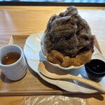 Cafe Kan - 加賀棒茶と黒蜜かき氷