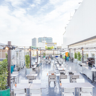 池袋パルコ コリアンBBQビアガーデン_2