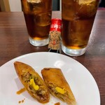合楽園 - 晩酌セットの春巻